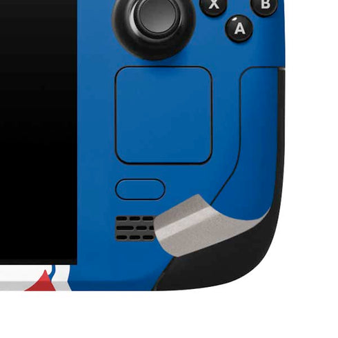 NFL New England Patriots Retro Logo Steam Deck Handheld Gaming Computer Skin